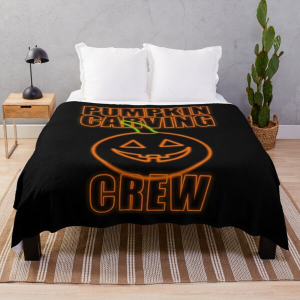 Item preview, Pumpkin Carving Crew Orange Neon Glow designed and sold by that5280lady.