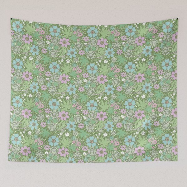Item preview, Multicolor lace floral pattern . designed and sold by fuzzyfox.