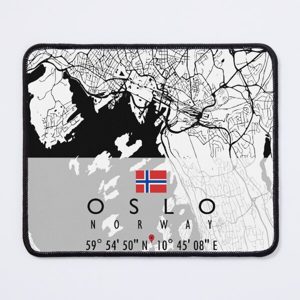 Item preview, OSLO MAP NORWAY designed and sold by hatimelhag.
