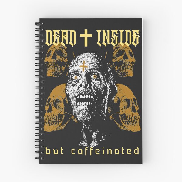 Item preview, Dead Inside But Caffeinated Zombie Coffee Lover designed and sold by MOP-tees.