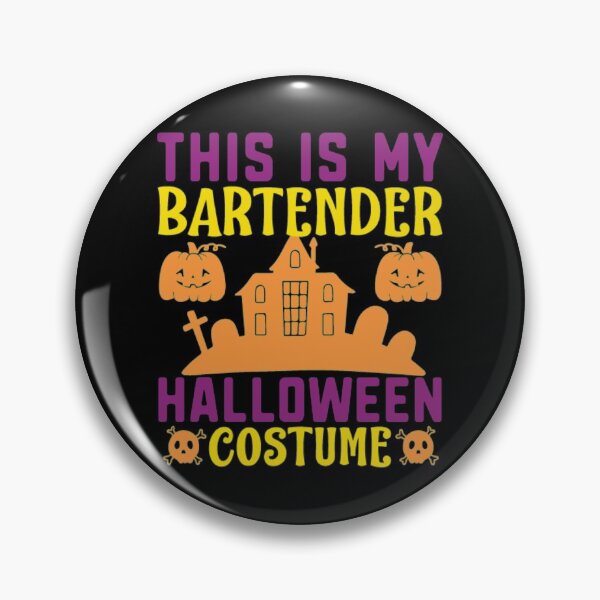 Item preview, This Is My Bartender Halloween Costume designed and sold by SewnMemories.
