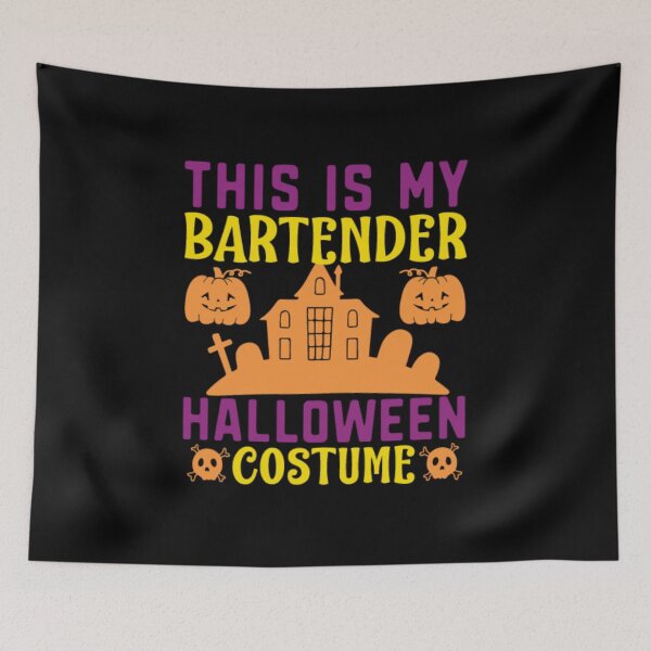 Item preview, This Is My Bartender Halloween Costume designed and sold by SewnMemories.