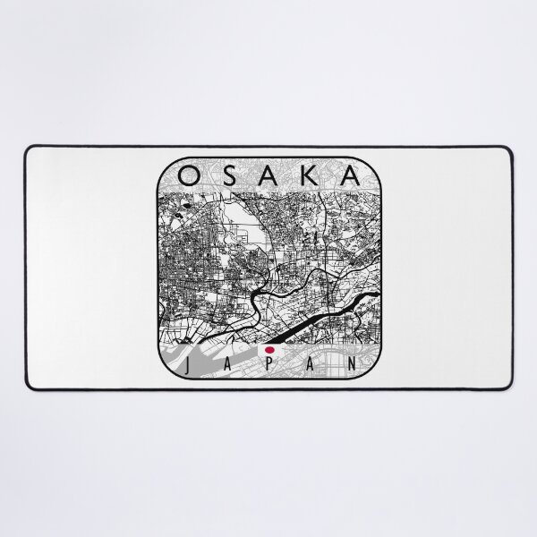 Item preview, OSAKA MAP JAPAN designed and sold by hatimelhag.