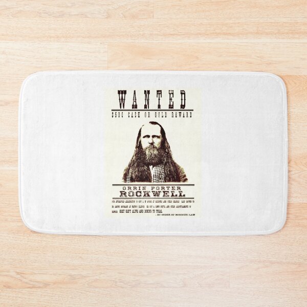 Item preview, Porter Rockwell Wanted designed and sold by Lawrence Baird.