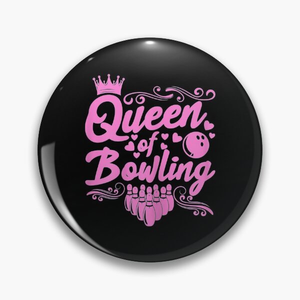 Item preview, Womens Funny Vintage Bowler Sport Quotes Queen Of Bowling  designed and sold by FideliaShop.