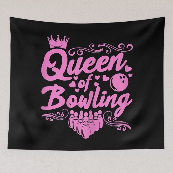 Item preview, Womens Funny Vintage Bowler Sport Quotes Queen Of Bowling  designed and sold by FideliaShop.