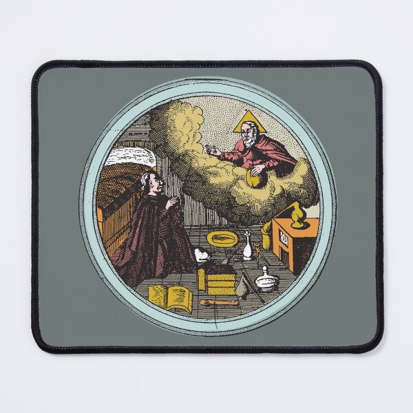 Item preview, Alchemic Illustration, Vintage Fludd Esoteric mandala art designed and sold by IsisOsiris.
