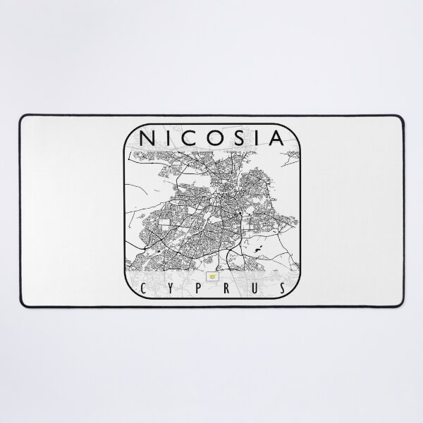 Item preview, NICOSIA MAP CYPRUS designed and sold by hatimelhag.