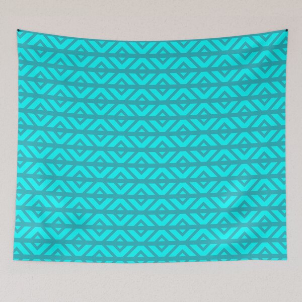 Item preview, Classic Retro Aqua & Java  designed and sold by MC Art Studio.