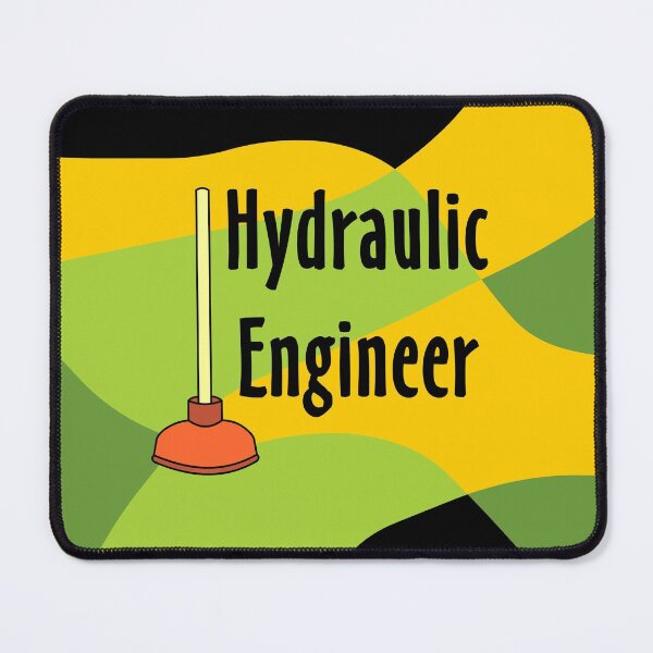 Item preview, Hydraulic Engineer Toilet Plunger designed and sold by BartholGraphics.