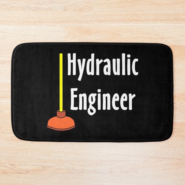 Item preview, Hydraulic Engineer Toilet Plunger  designed and sold by BartholGraphics.
