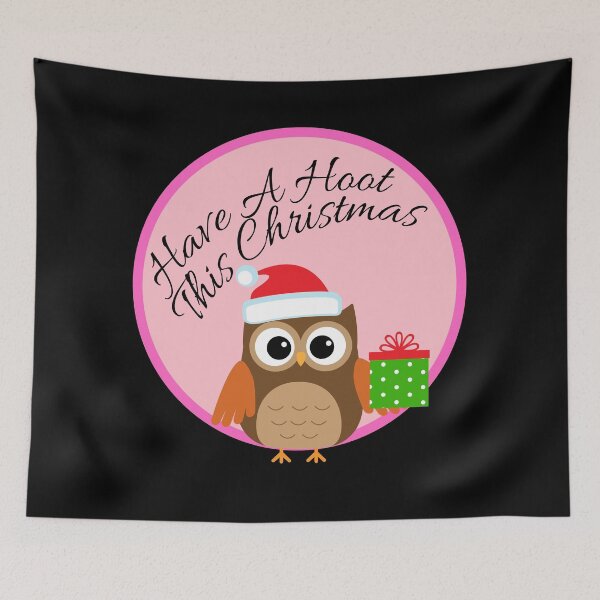 Item preview, Funny Christmas Owl Pun designed and sold by DylanJones1.