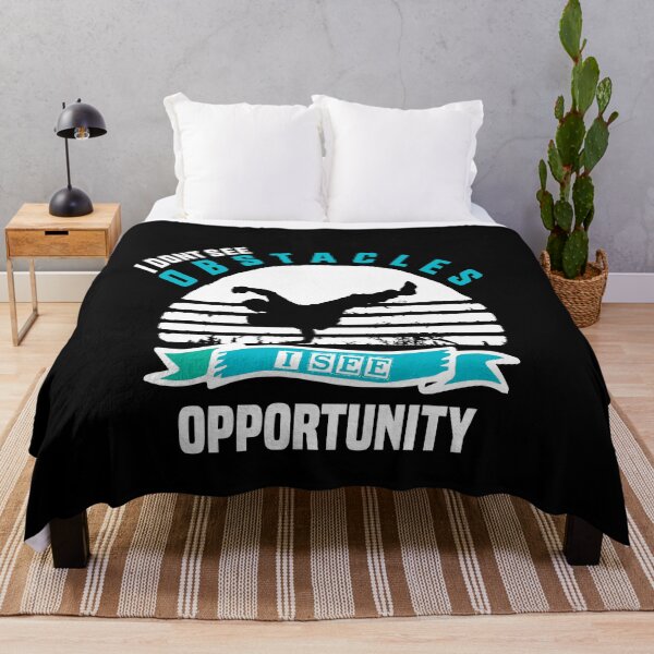 Item preview, I don't see obstacles I see opportunity Freerunning Parkour designed and sold by TheMattDesigns.