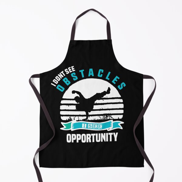Item preview, I don't see obstacles I see opportunity Freerunning Parkour designed and sold by TheMattDesigns.