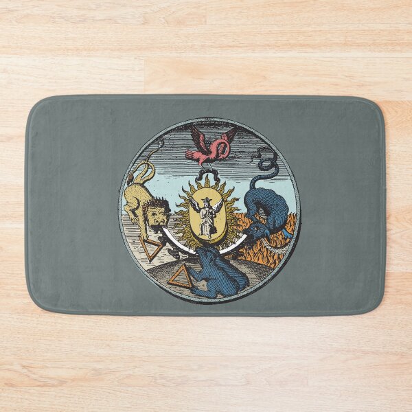 Item preview, Alchemic Illustration, Vintage Fludd Esoteric mandala art designed and sold by IsisOsiris.
