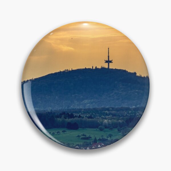 Item preview, Giessen Dünsberg at sunset designed and sold by matschesphoto.