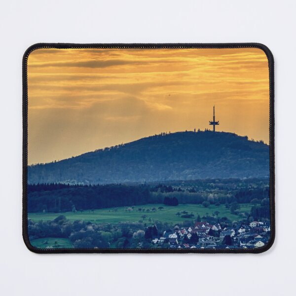 Item preview, Giessen Dünsberg at sunset designed and sold by matschesphoto.