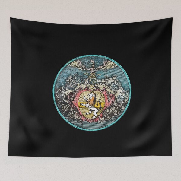 Item preview, Alchemic Illustration, Vintage Fludd Esoteric mandala art designed and sold by IsisOsiris.