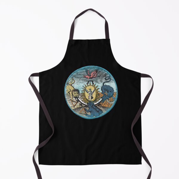 Item preview, Alchemic Illustration, Vintage Fludd Esoteric mandala art designed and sold by IsisOsiris.