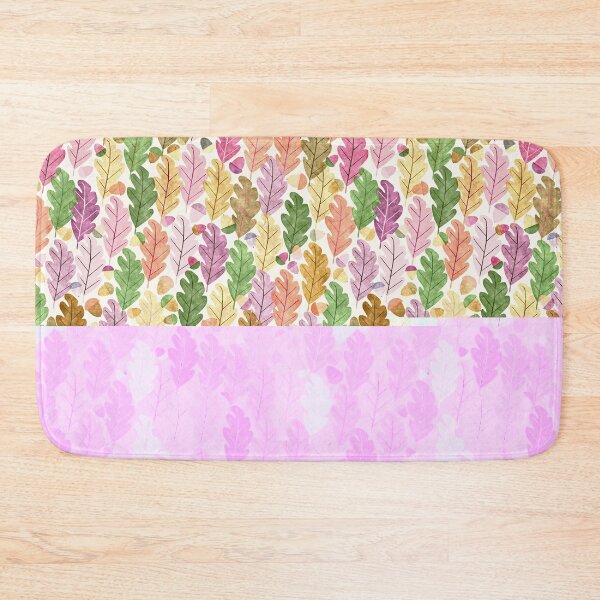 Item preview, Oak leaves with acorns, pastel gouache painted designed and sold by Palifino.