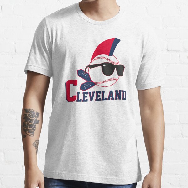 Cleveland vendor selling shirt with LeBron-esque Chief Wahoo