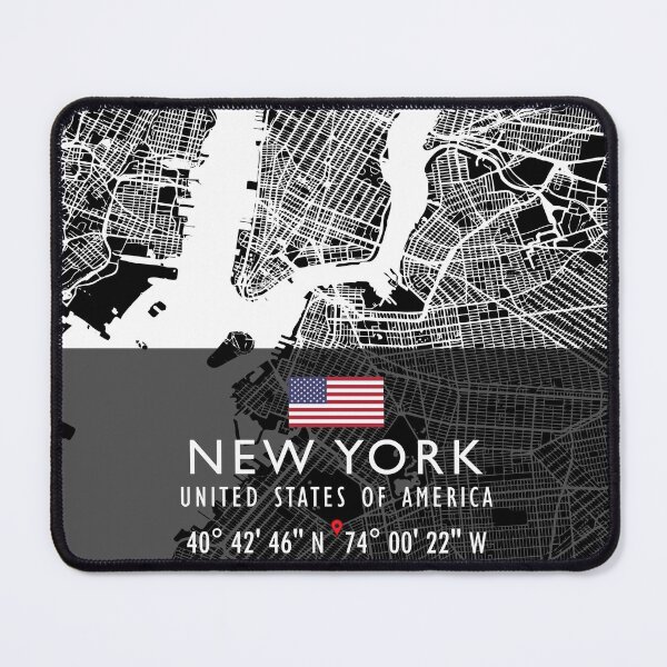 Item preview, NEW YORK MAP USA designed and sold by hatimelhag.