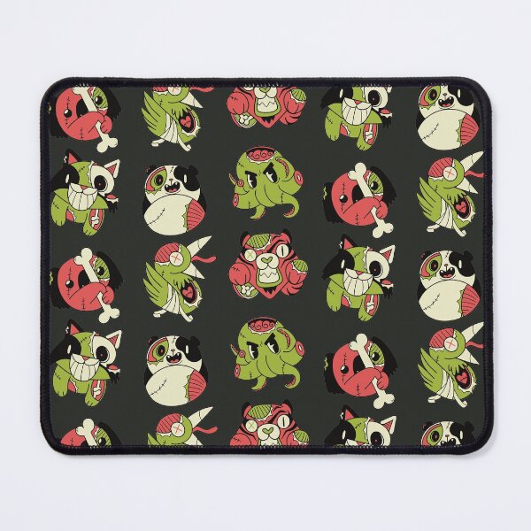 Item preview, Cute Zombie Animals // Koala Octopus Panda Cat Tiger Bird // Funny Halloween Animals designed and sold by SLAG-Creative.