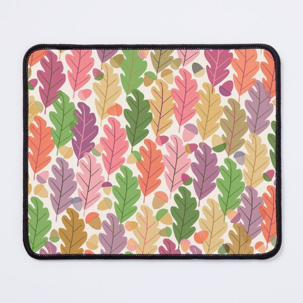 Item preview, Oak leaves with acorns, soft fall colors designed and sold by Palifino.