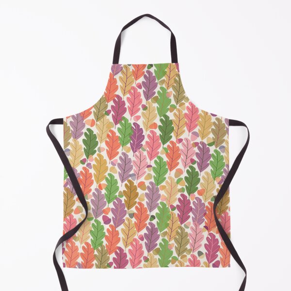 Item preview, Oak leaves with acorns, soft fall colors designed and sold by Palifino.
