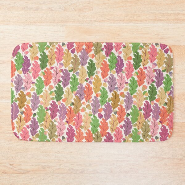 Item preview, Oak leaves with acorns, soft fall colors designed and sold by Palifino.