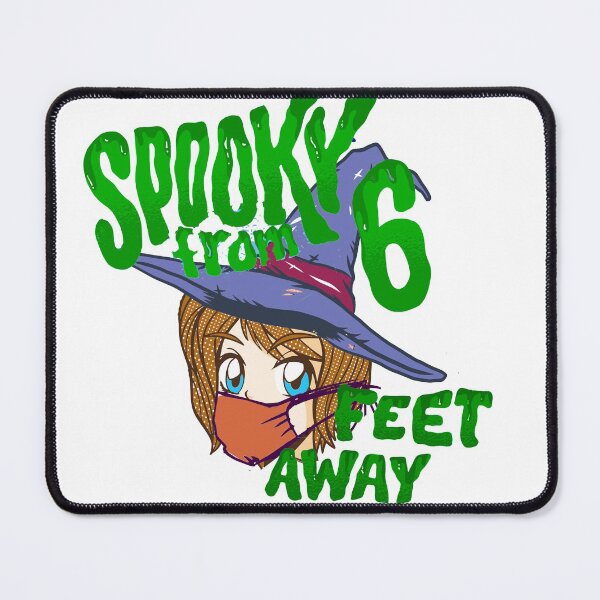 Item preview, Halloween Spooky from 6 feet away anime witch designed and sold by Merchandiser099.