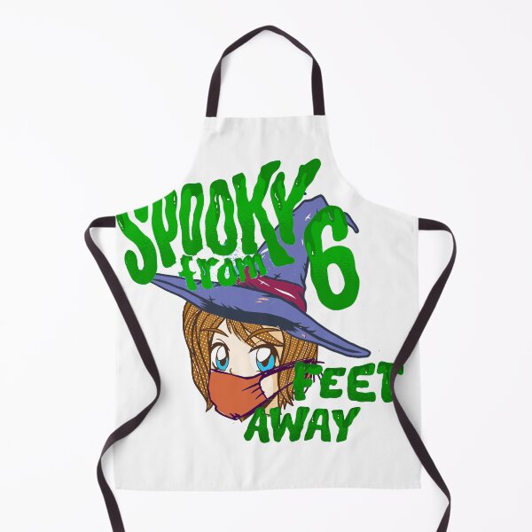 Item preview, Halloween Spooky from 6 feet away anime witch designed and sold by Merchandiser099.