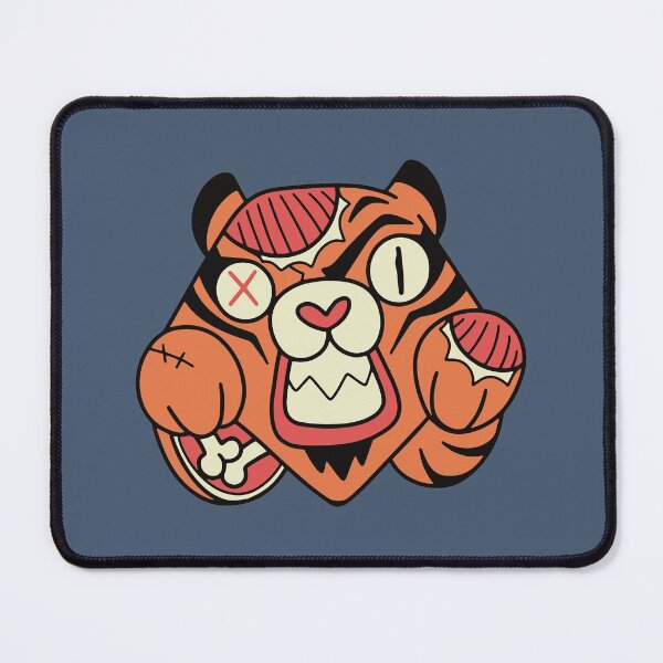 Item preview, Cute Zombie Tiger // Funny Halloween Animals designed and sold by SLAG-Creative.