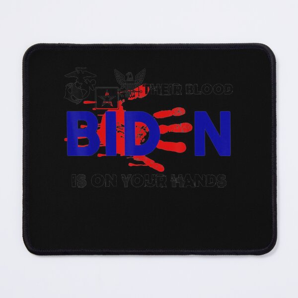 Item preview, Mens Their Blood Biden Is On Your Hands -Vintage Biden Handprint designed and sold by AlvaShop.