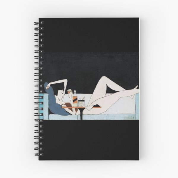 Item preview, Retro Art - Woman Lounging on Couch designed and sold by SydneyCun.