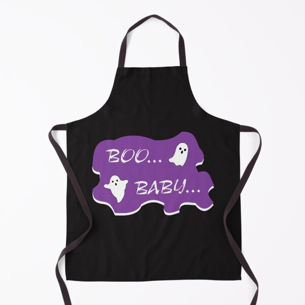 Item preview, Boo...Baby... - Halloween Theme Design - Cute Little Ghosts on Purple BG designed and sold by ThisNThatImages.
