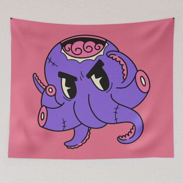 Item preview, Cute Zombie Octopus // Funny Halloween Animals designed and sold by SLAG-Creative.
