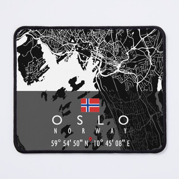 Item preview, OSLO MAP NORWAY designed and sold by hatimelhag.