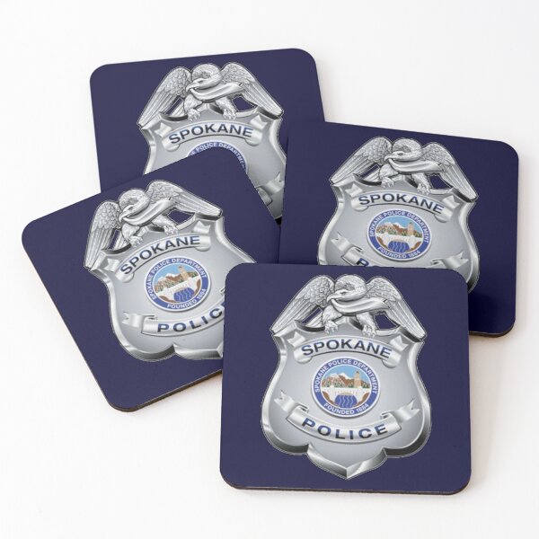 Item preview, Spokane Washington Police Badge designed and sold by Lawrence Baird.
