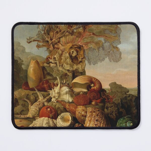 Item preview, Shells and Marine Plants by Henricus Franciscus Wiertz, Northern Netherlands, 1809 designed and sold by Shapes-Mania.