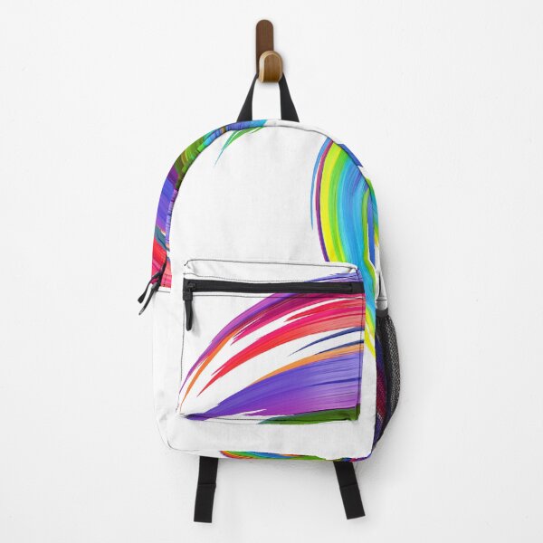 Item preview, Multicolored abstract twisted brush stroke. Bright curl, artistic spiral. designed and sold by tatkhagata.