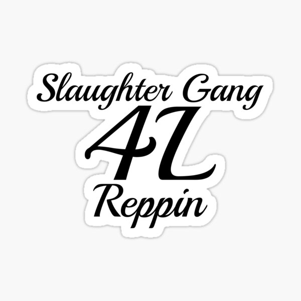 Slaughter Gang Drip Tee V2 – 21 Savage Store