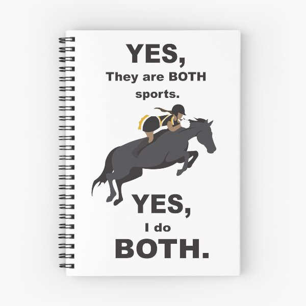 Item preview, Cheerleading Equestrian "Yes, They are Both Sports." designed and sold by bellaszcz.