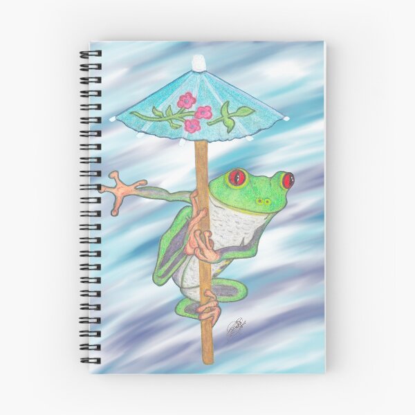 Item preview, FROG IN UMBRELLA designed and sold by BeritValk.