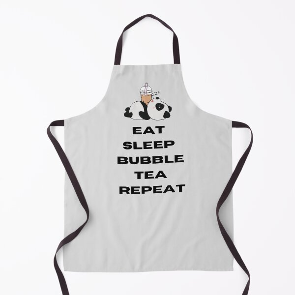 Item preview, Panda Eat Sleep Bubble Tea Repeat designed and sold by RheaRealm.