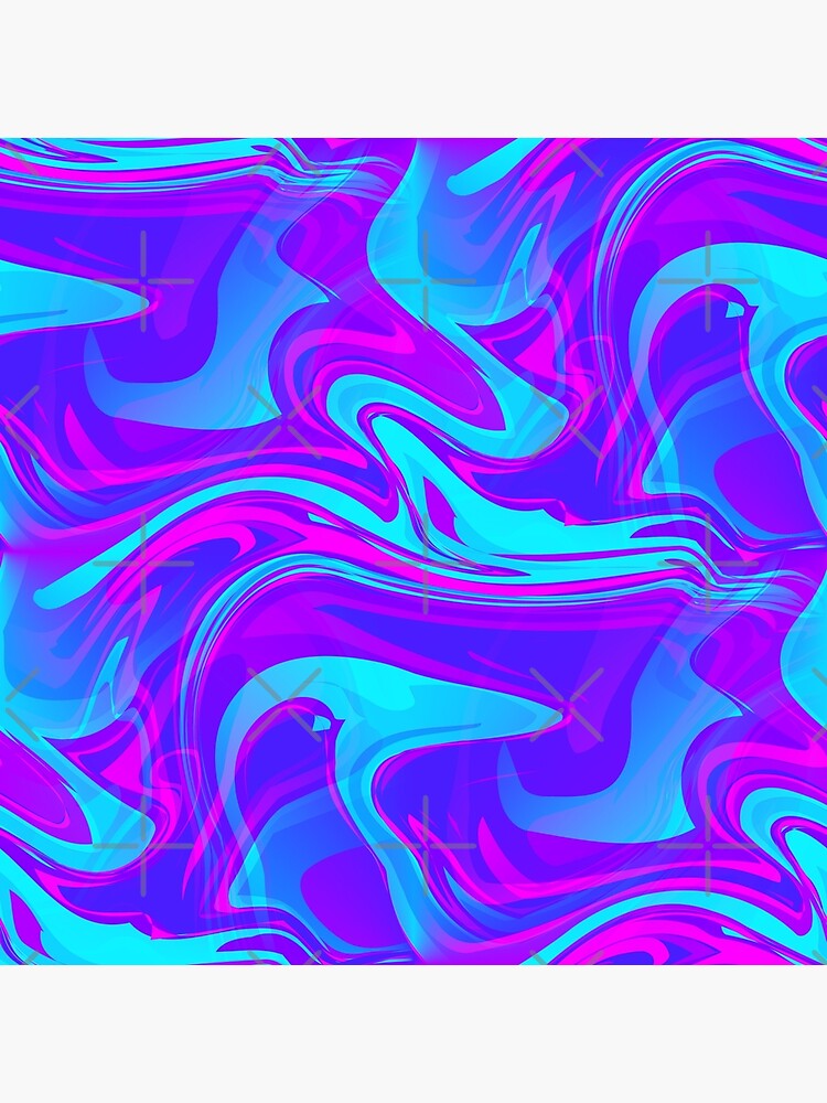 Hot Trippy Marble Painting