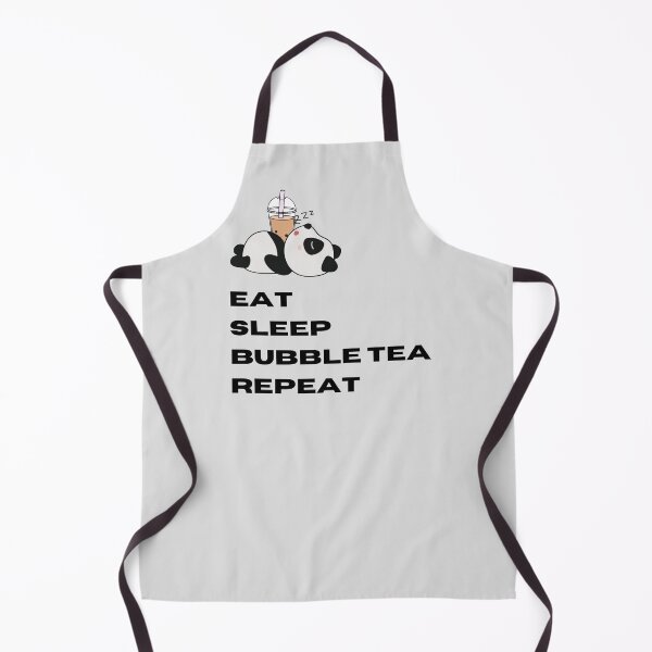 Item preview, Panda Eat Sleep Bubble Tea Repeat designed and sold by RheaRealm.