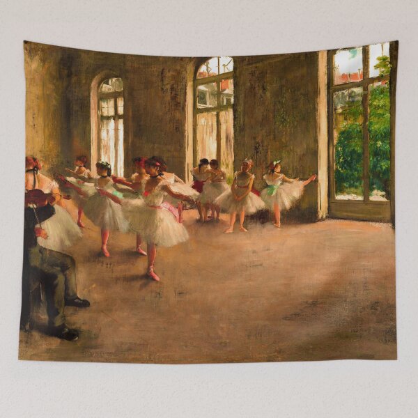 Artikelvorschau, Edgar Degas "Ballettprüfung" entworfen und verkauft von Alexandra Dahl.