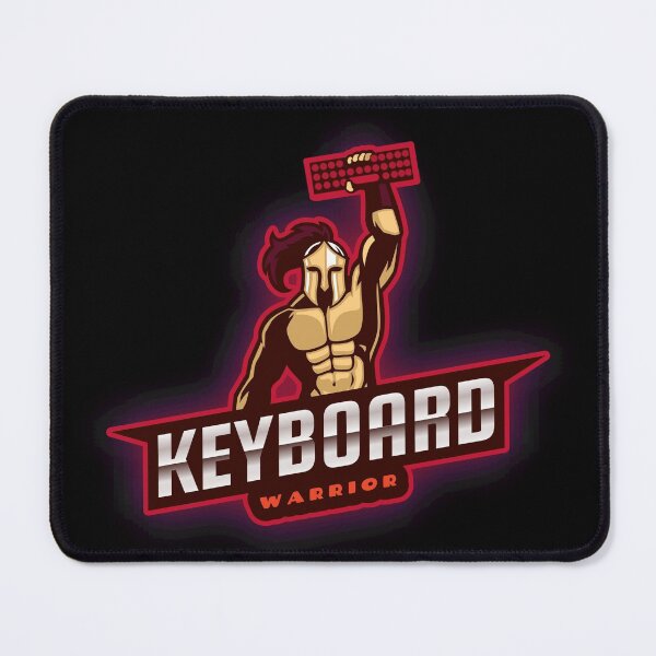 Item preview, Keyboard Warrior Logo designed and sold by RowdyPop.