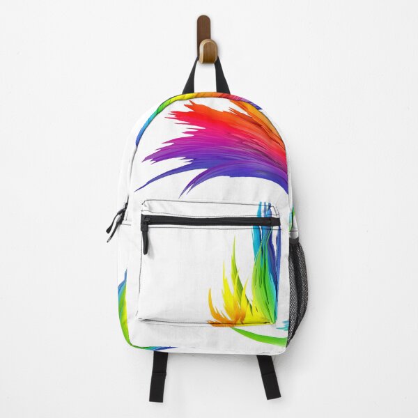 Item preview, Rainbow abstract twisted brush stroke. Bright curl, artistic spiral. designed and sold by tatkhagata.
